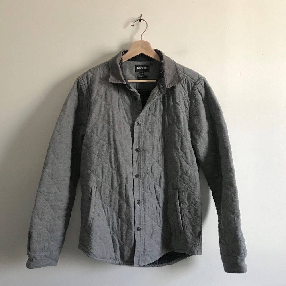 Barbour Kirk Quilted Fleece Shirt Jacket